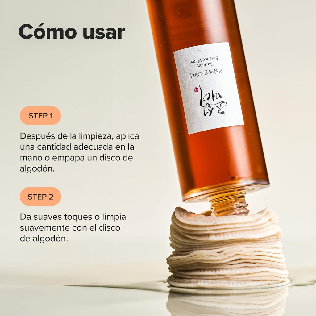 Esencia Revitalizante GINSENG | El Elixir Coreano de la Claridad y Firmeza