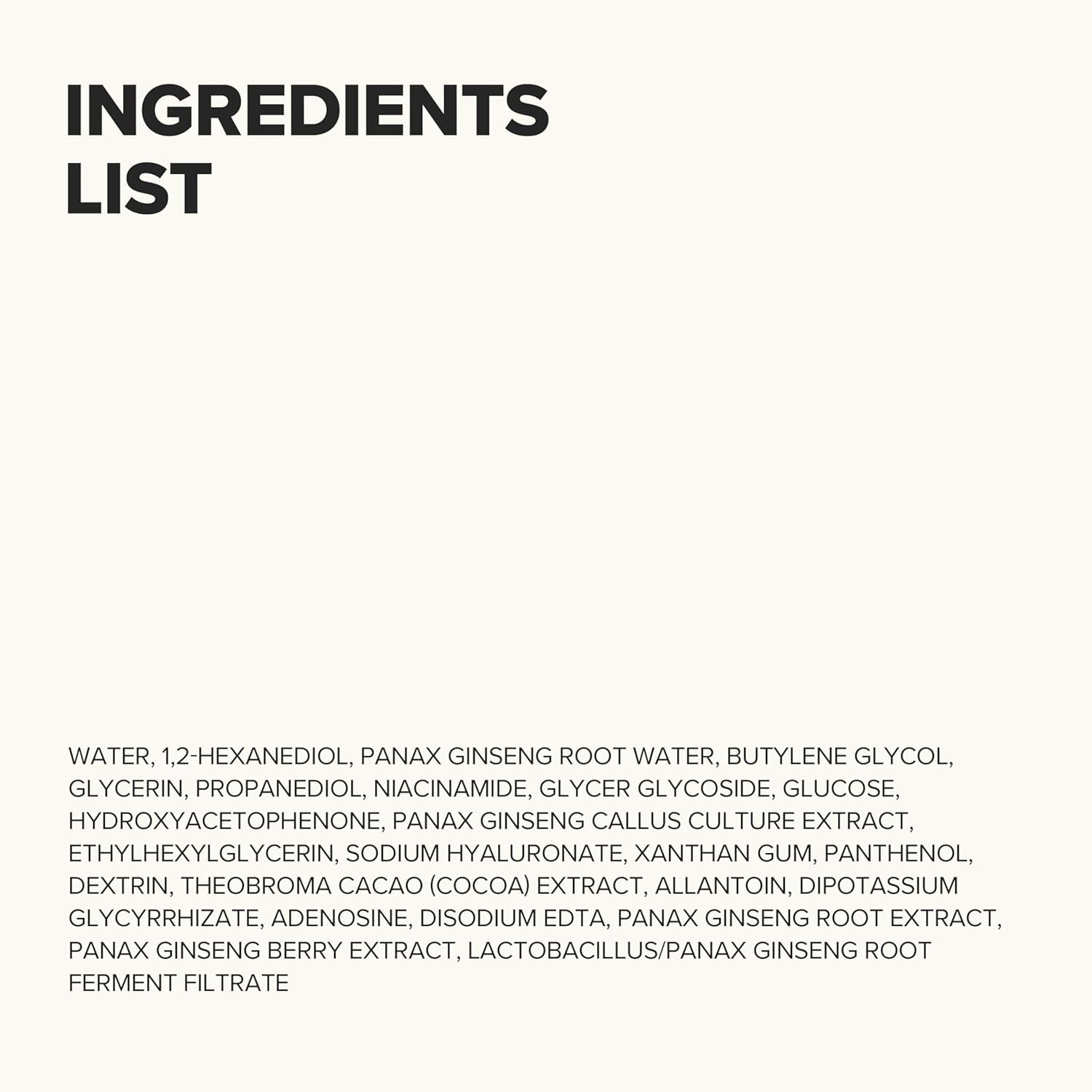 Esencia Revitalizante GINSENG | El Elixir Coreano de la Claridad y Firmeza